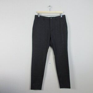 Matinique Men's MAliam Jersey Pant 32 x 32 Black Trouser Dress Heathered 484